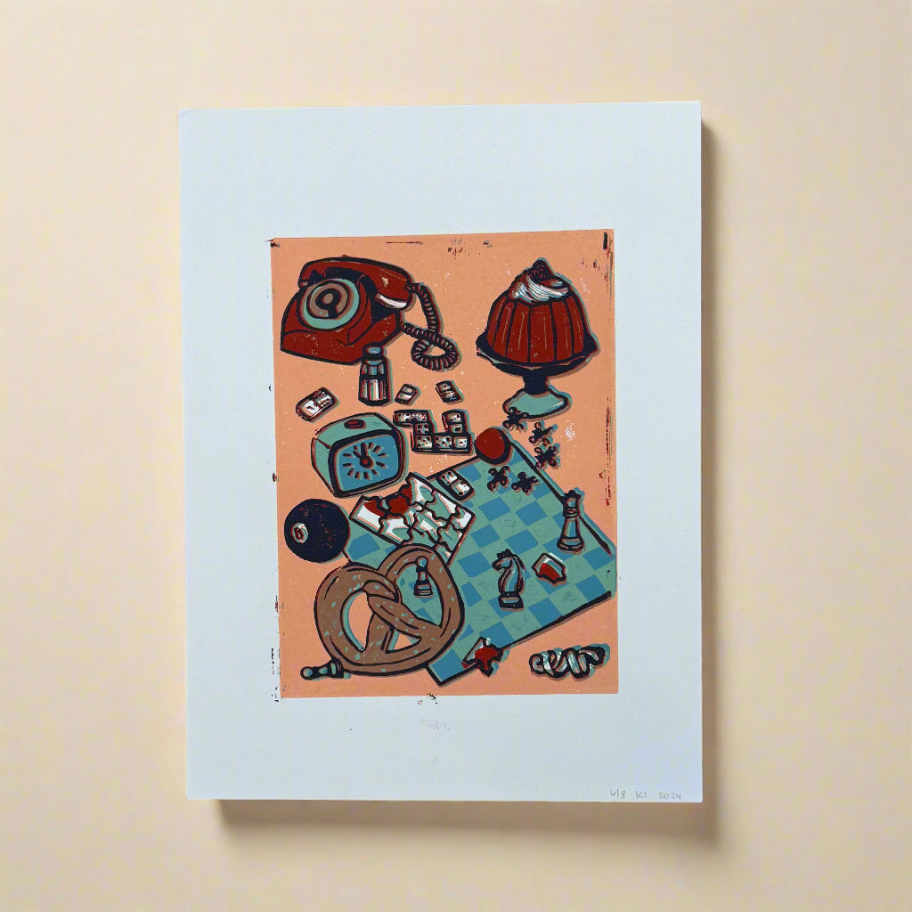 Womenmart Pretzel Gambit Print