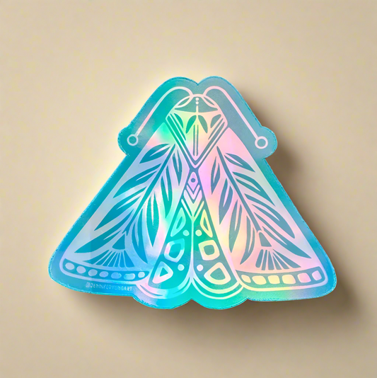 Womenmart Holographic Cicada Sticker