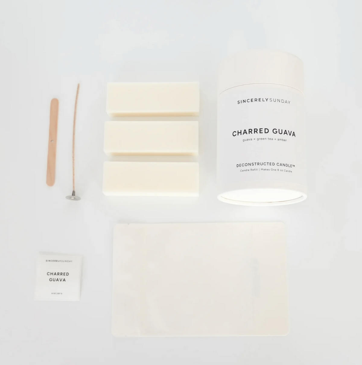 Womenmart Charred Guava Deconstructed Candle view 3