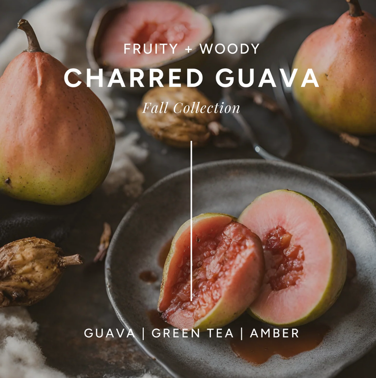 Womenmart Charred Guava Deconstructed Candle view 2