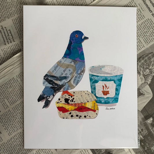 Womenmart BEC Pigeon Print