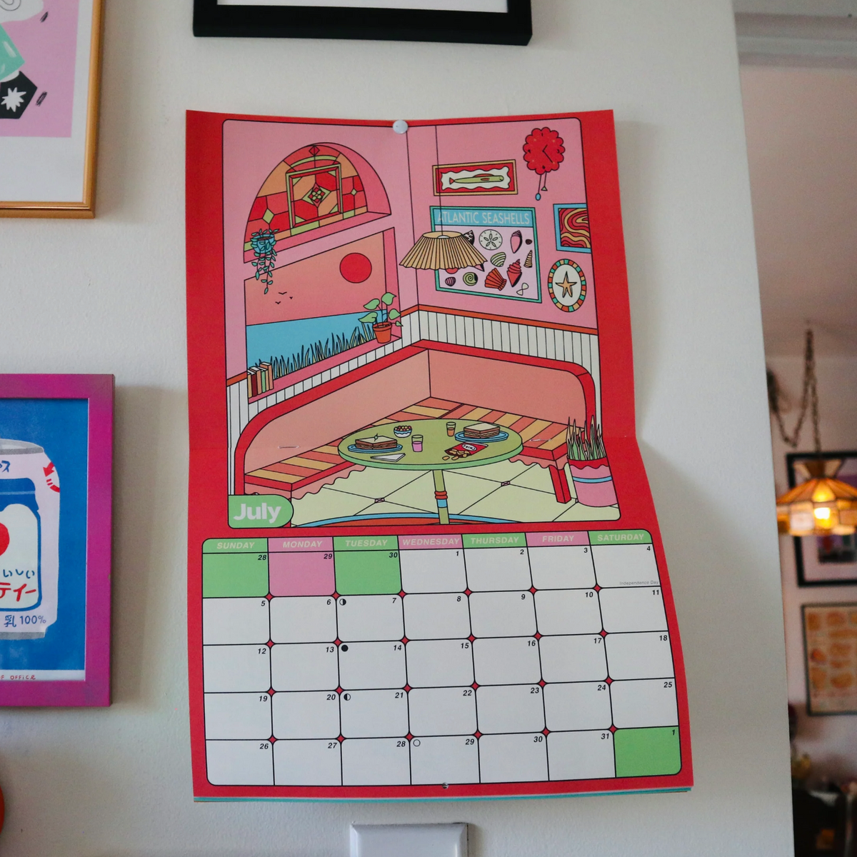 Womenmart 2026 Wall Calendar view 2