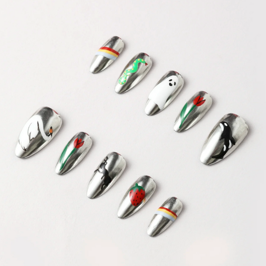 Womenmart Magic Moments Press On Nail Kit