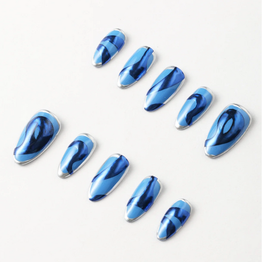 Womenmart Sapphire Savage Press On Nail Kit