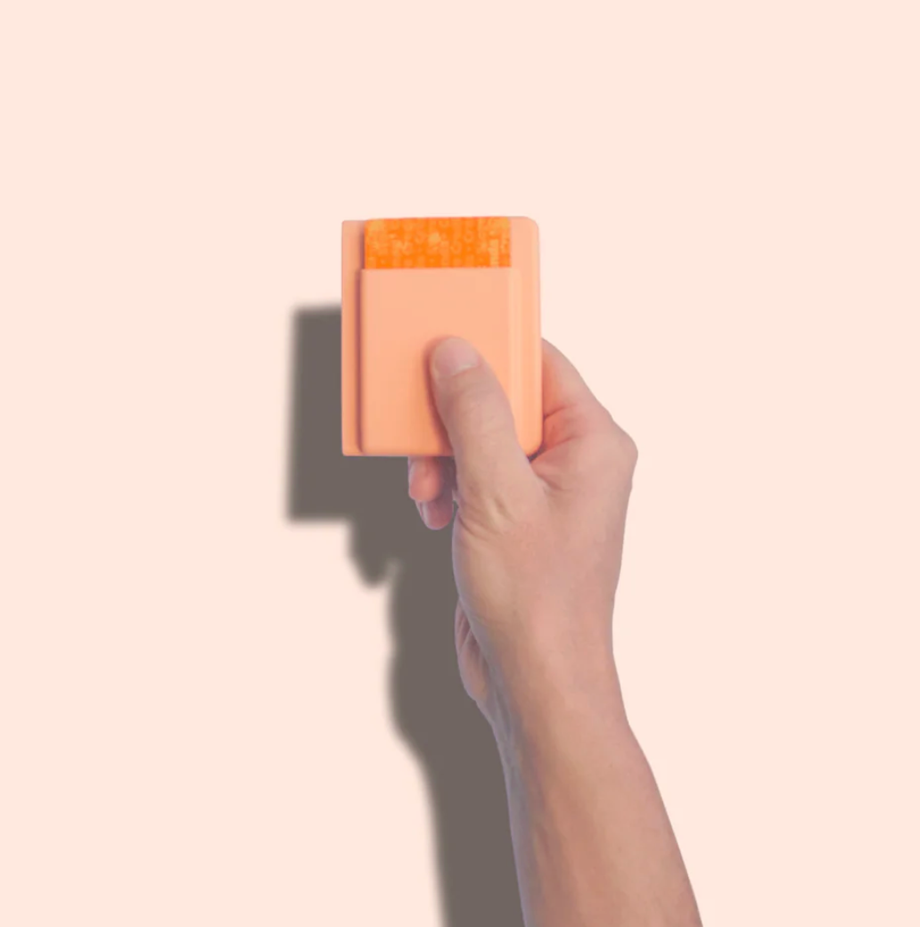 Womenmart Wallet in Apricot view 2