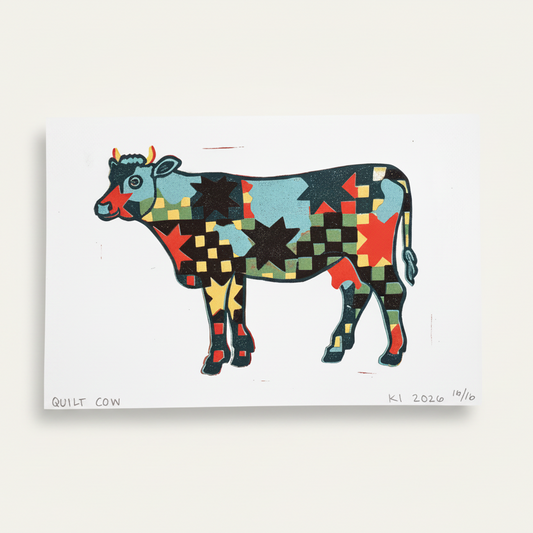 Womenmart Quilt Cow Print