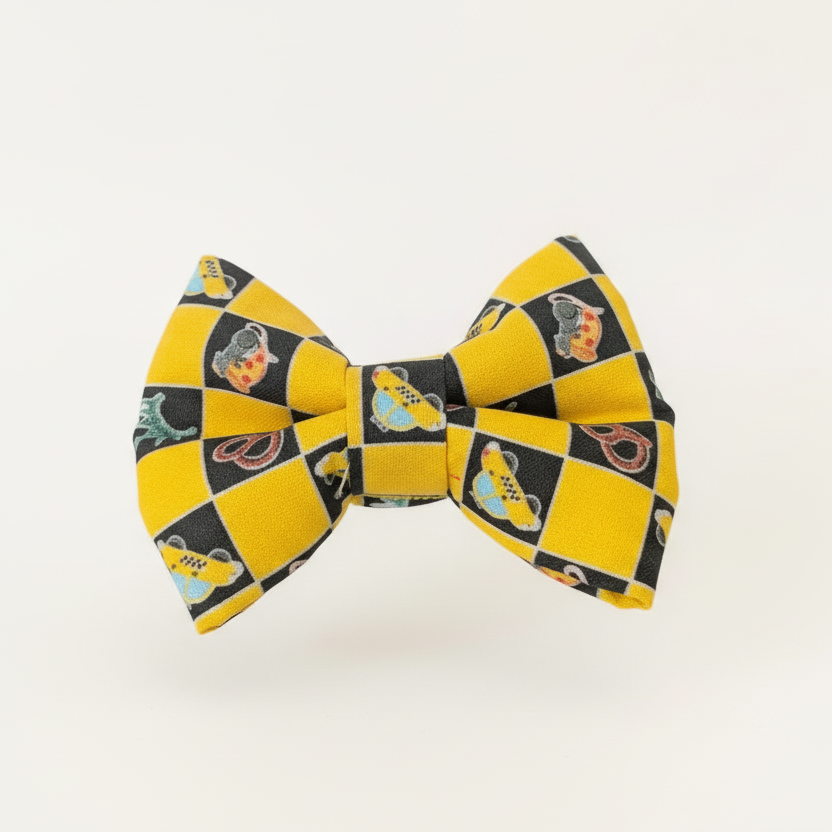 Womenmart Pizza Rat Dog Bowtie