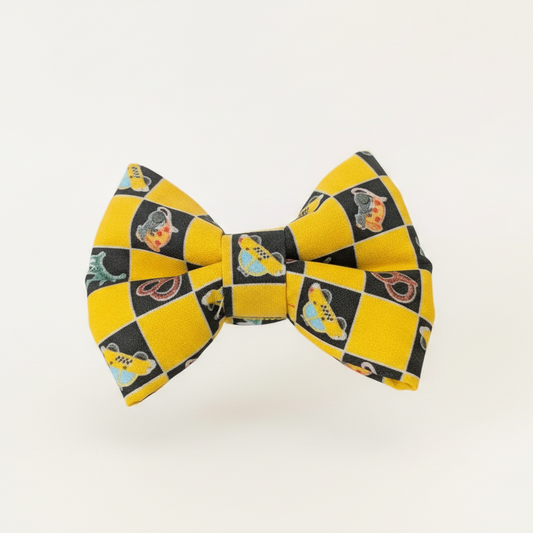 Womenmart Pizza Rat Dog Bowtie