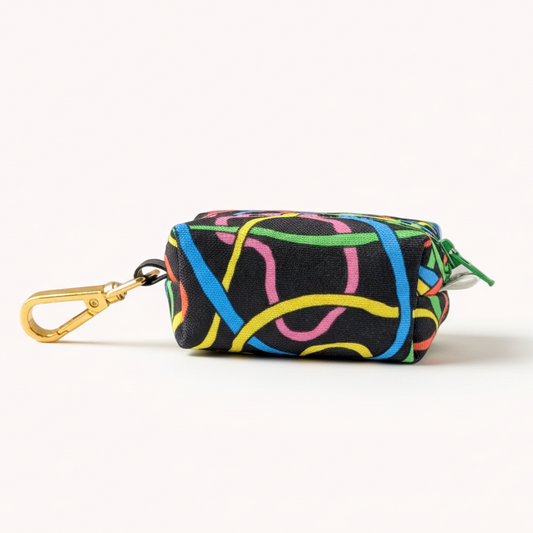 Womenmart Dog Waste Bag Dispenser Neon Ropes