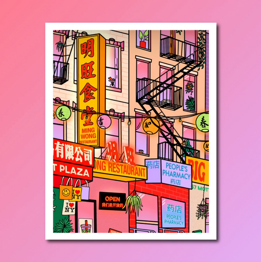 Womenmart Mott Street Print