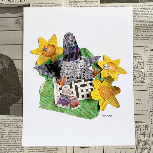 Womenmart Picnic Pigeon Print