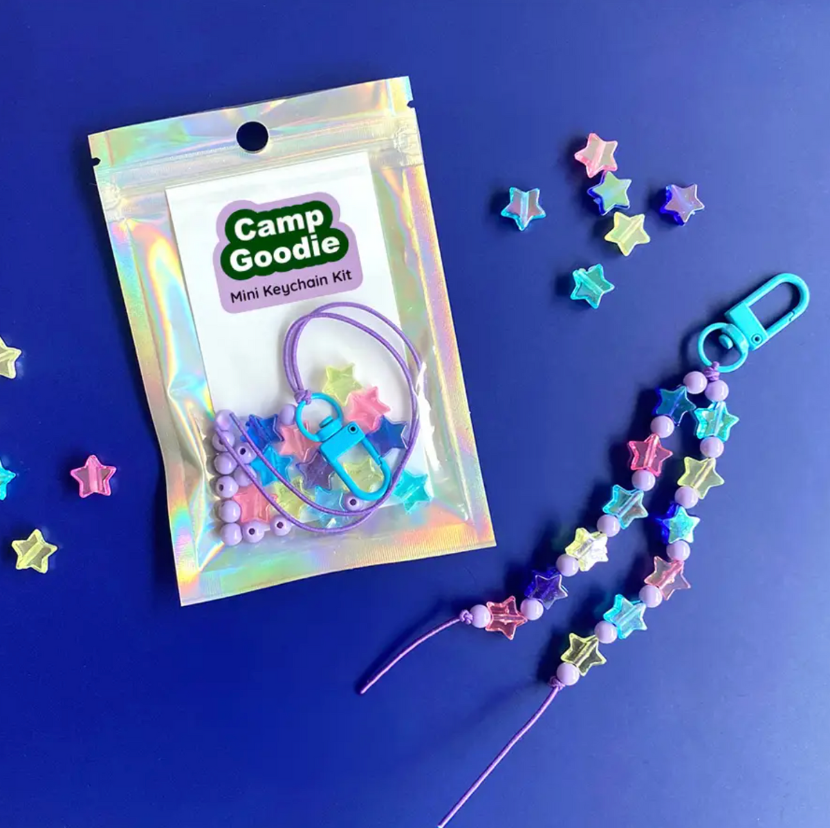 Womenmart Cosmic Purple DIY Mini Keychain Kit