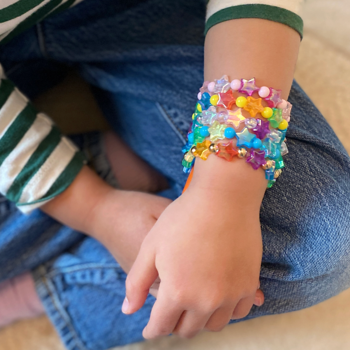 Womenmart Galaxy Blue DIY Mini Bracelet Kit view 2