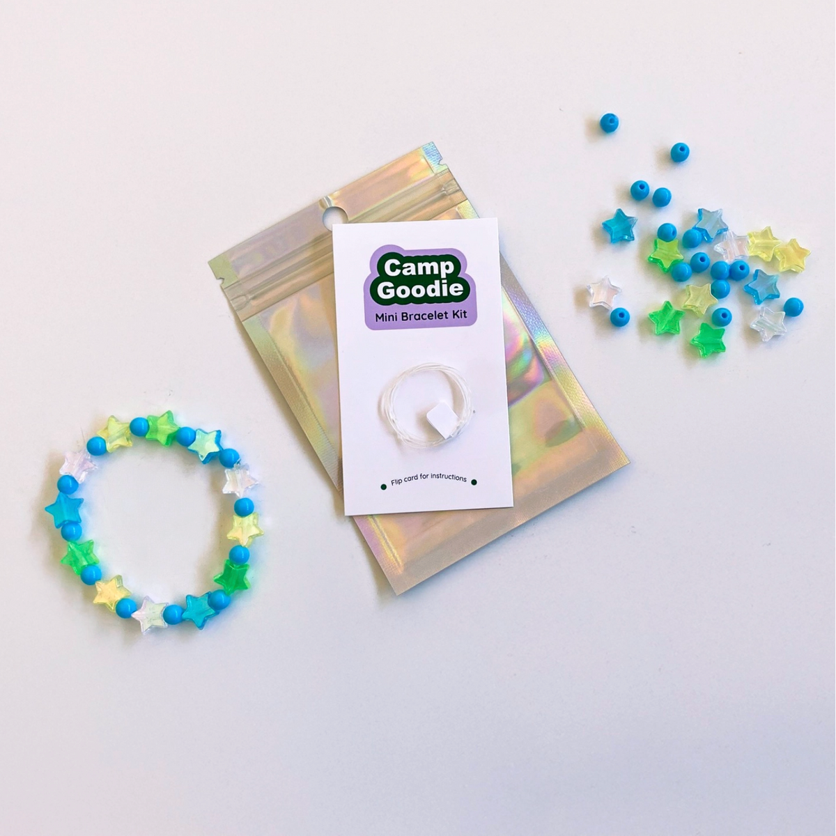 Womenmart Galaxy Blue DIY Mini Bracelet Kit view 3