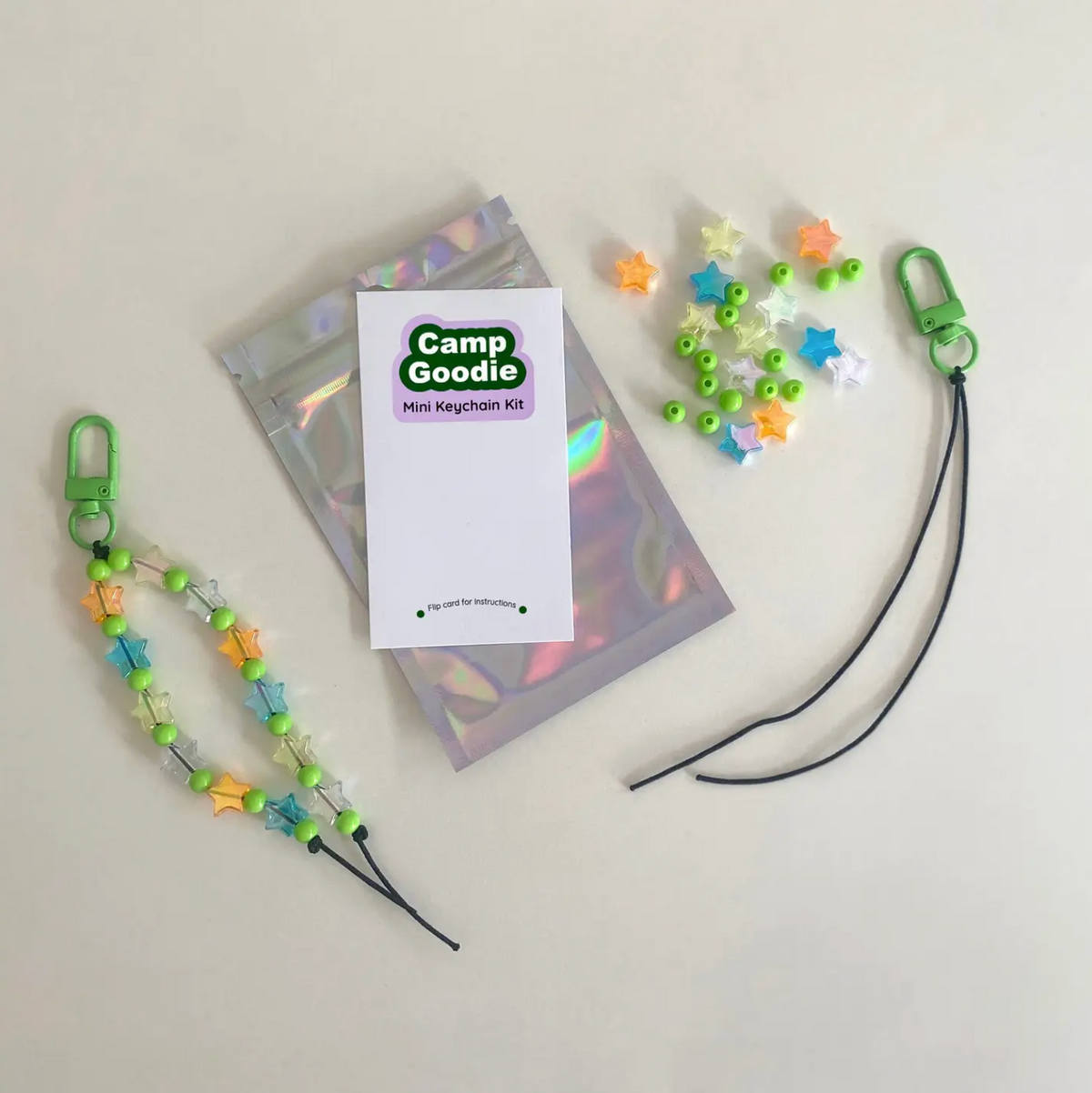 Womenmart Power Up Green DIY Mini Keychain Kit view 3