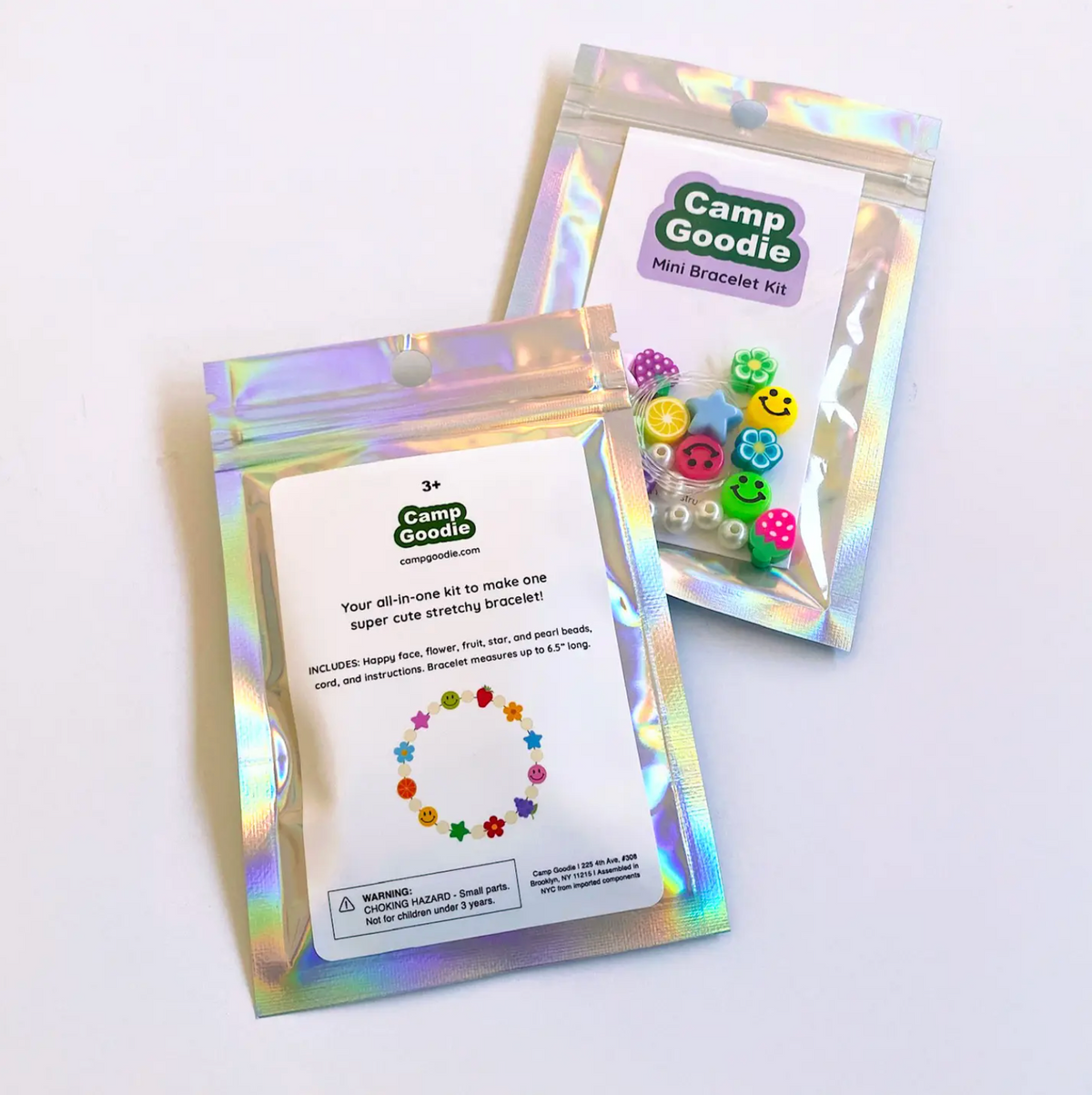 Womenmart Happy Face Pearl DIY Mini Bracelet Kit view 3