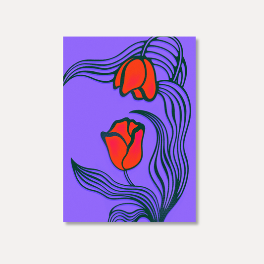 Womenmart Tulips Print