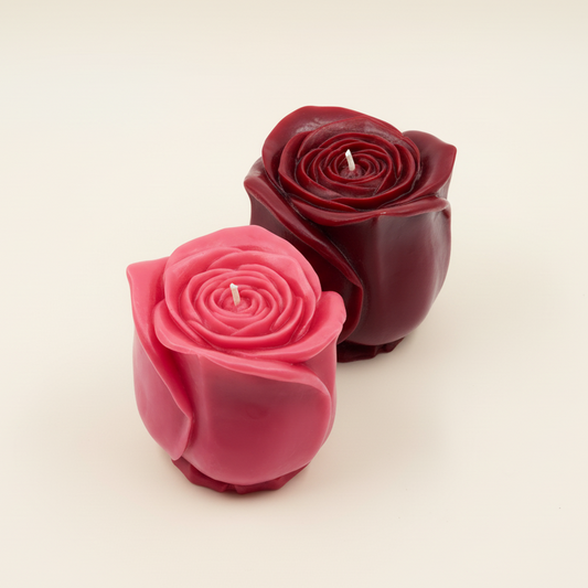 Womenmart Beeswax Rose Candle