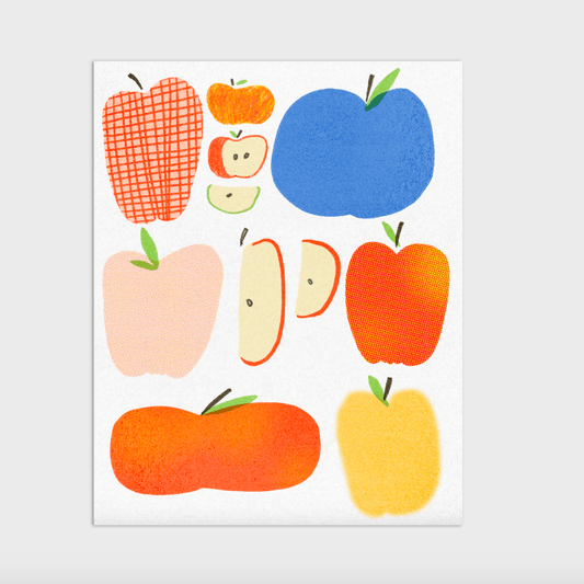Womenmart Apple Garden Print