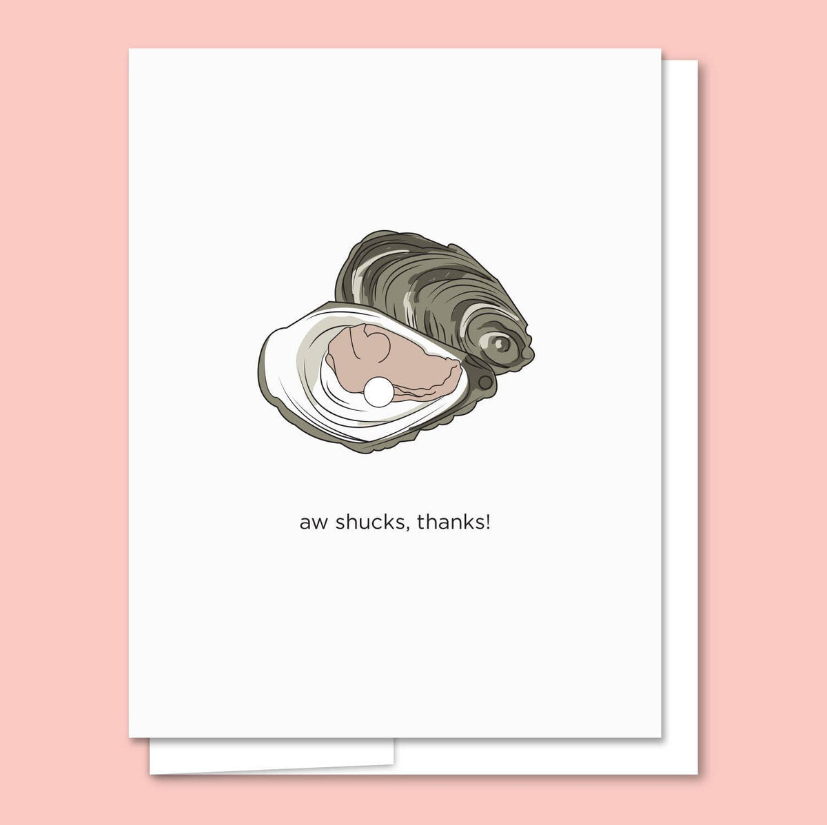 Womenmart Aw Shucks Thanks Card
