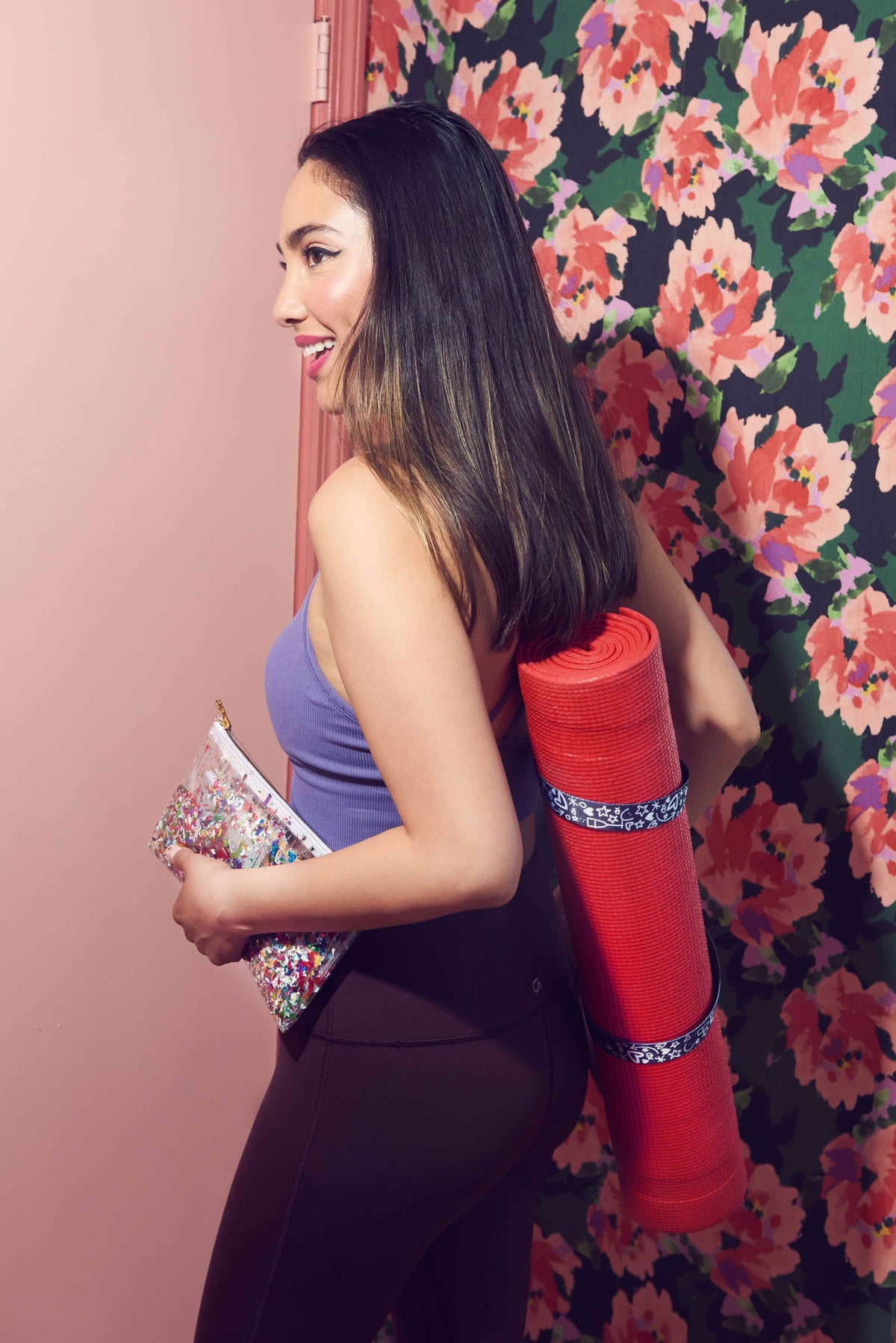 Womenmart Rainbow Confetti Clutch view 5