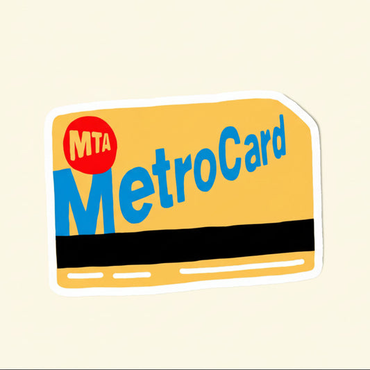 Womenmart NYC Subway Card Sticker