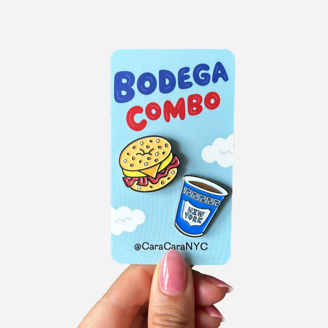 Womenmart Bodega Combo Enamel Pin Set
