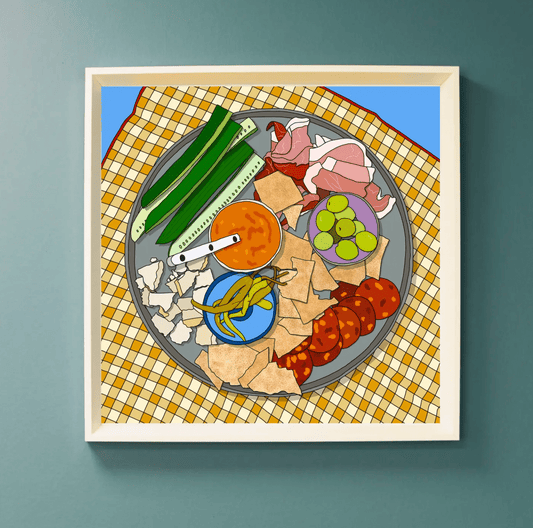 Womenmart Charcuterie Picnic Print