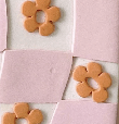 Womenmart Checker Flower Hair Clip view 3