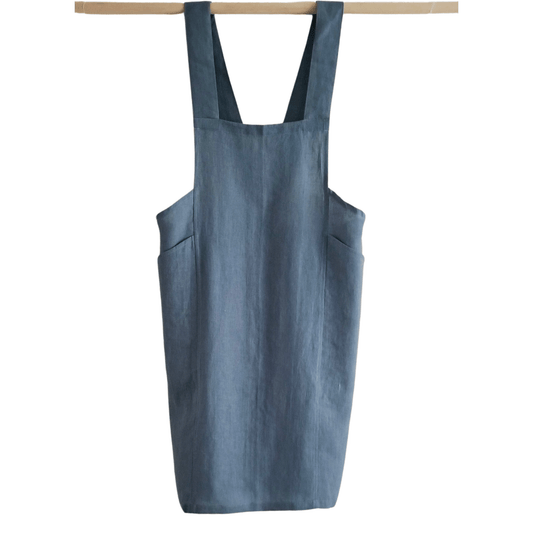 Womenmart Crossback Linen Apron