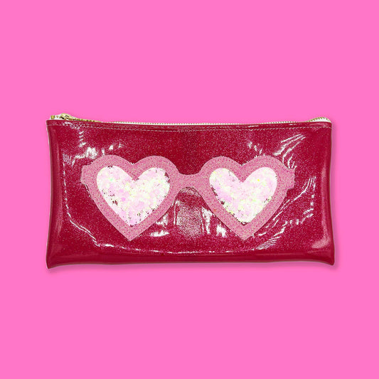 Womenmart Heart Eyes Clutch