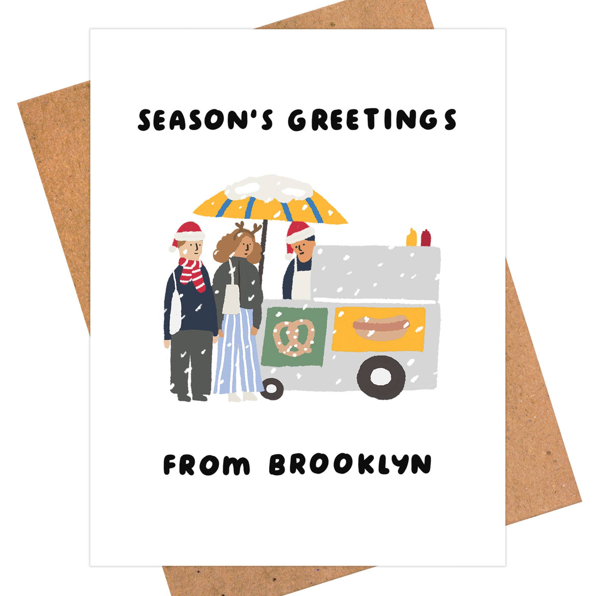 Womenmart Brooklyn Season's Greeting Card
