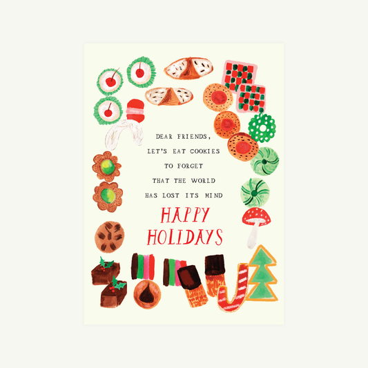 Womenmart Holiday Cookies Card