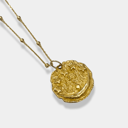 Womenmart Full Moon Necklace