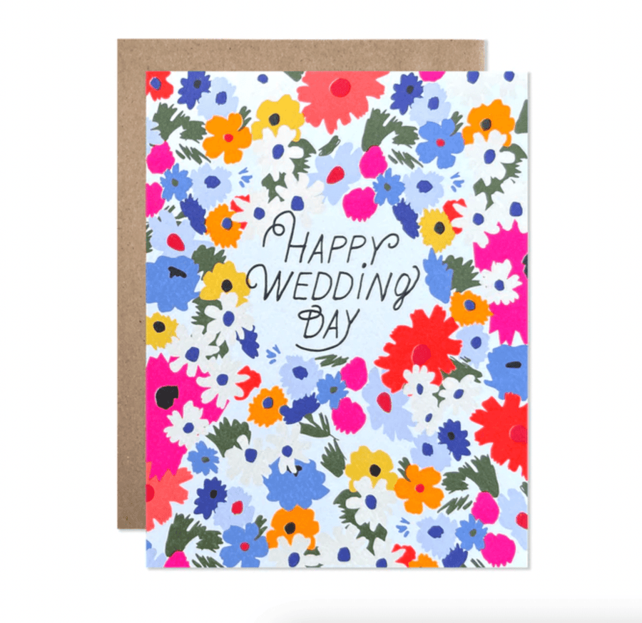 Womenmart Happy Wedding Day Card