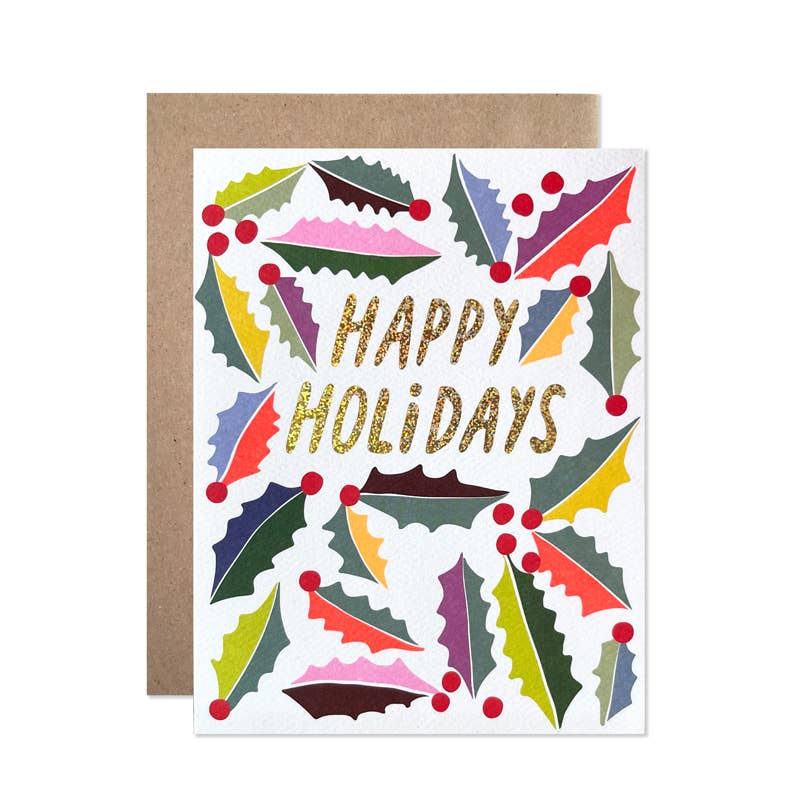 Womenmart Happy Holly Daze Card