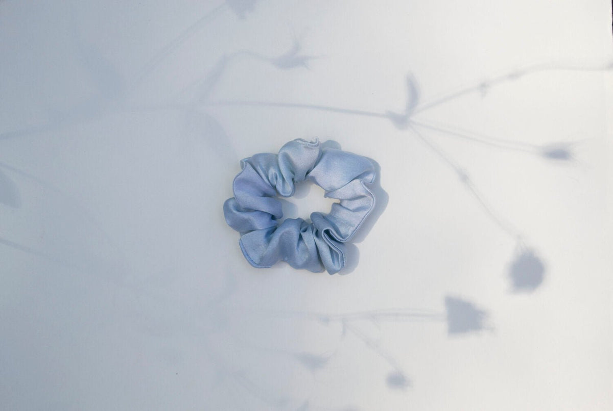 Womenmart Ice Blue Everyday Scrunchie view 2