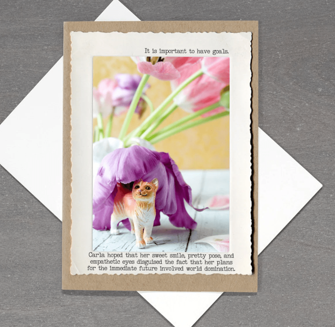 Womenmart It Is Important To Have Goals Card