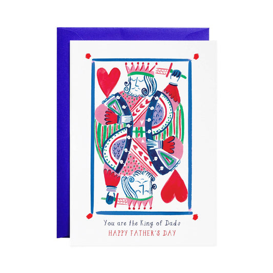 Womenmart King Of Dads Card