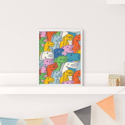 Womenmart Lizard Party Print