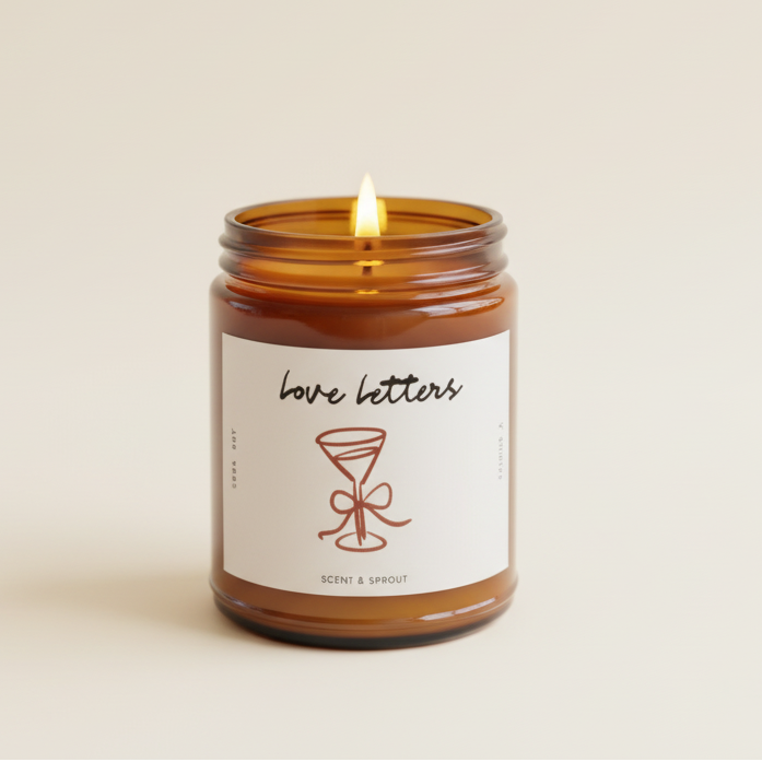 Womenmart Love Letters Candle