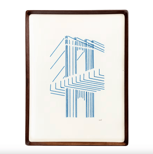 Womenmart Manhattan Bridge Fiber Artwork