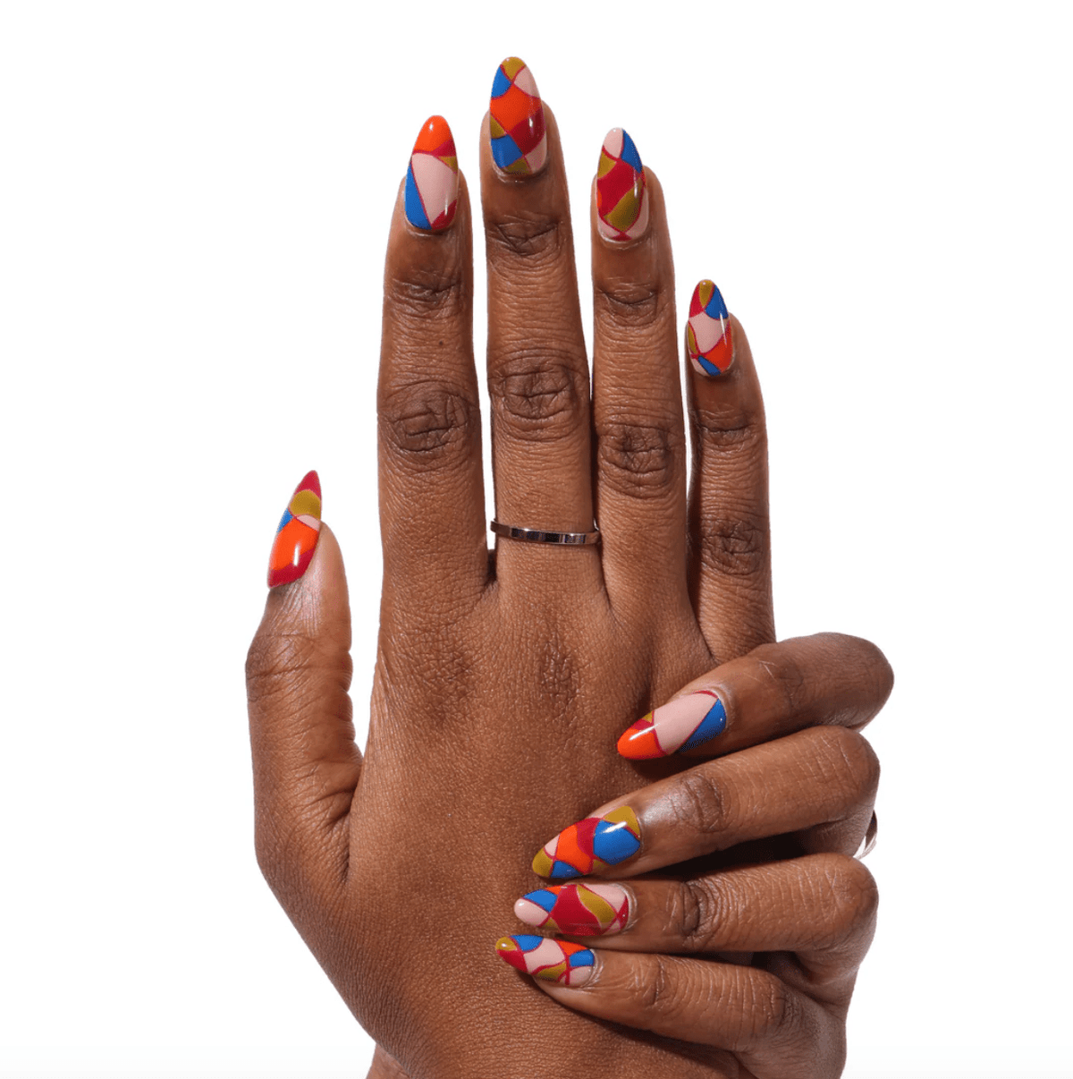 Womenmart Modern Lines Press On Nail Kit view 2