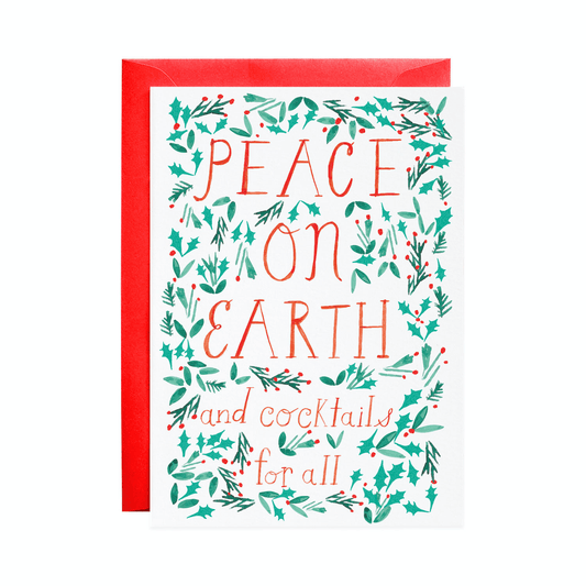 Womenmart Peace and Cocktails Card