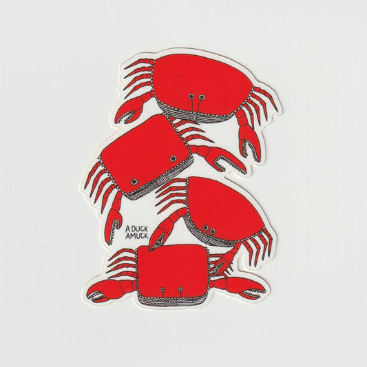 Womenmart Pile of Crabs Sticker