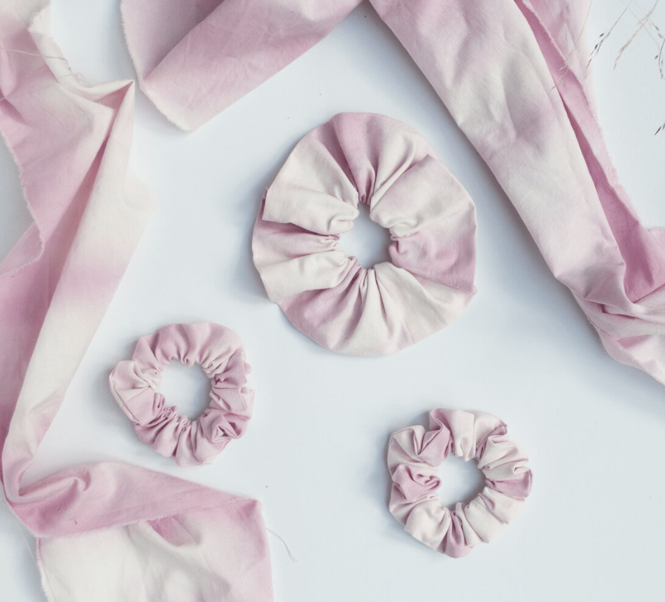 Womenmart Pink Everyday Scrunchie view 2