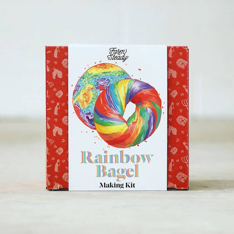 Womenmart Rainbow Bagel Making Kit
