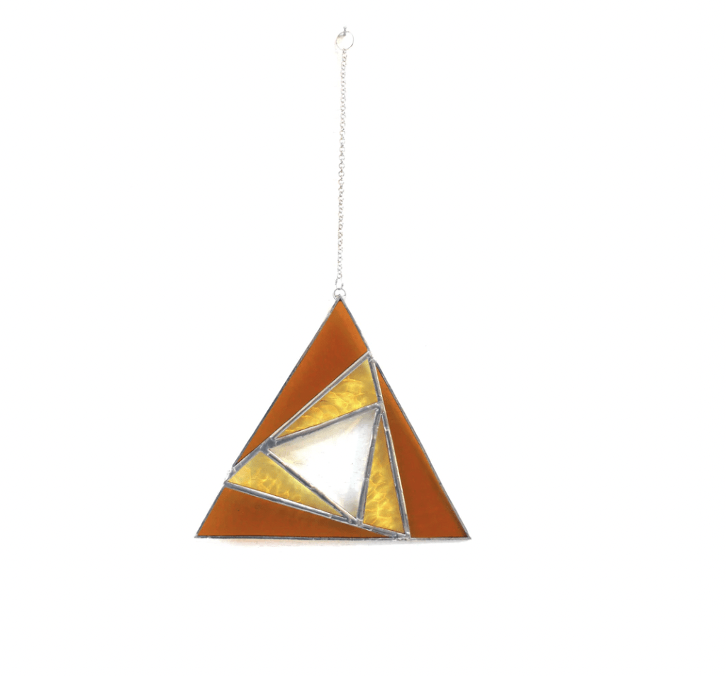 Womenmart Sacred Triangle Stained Glass Suncatcher view 2