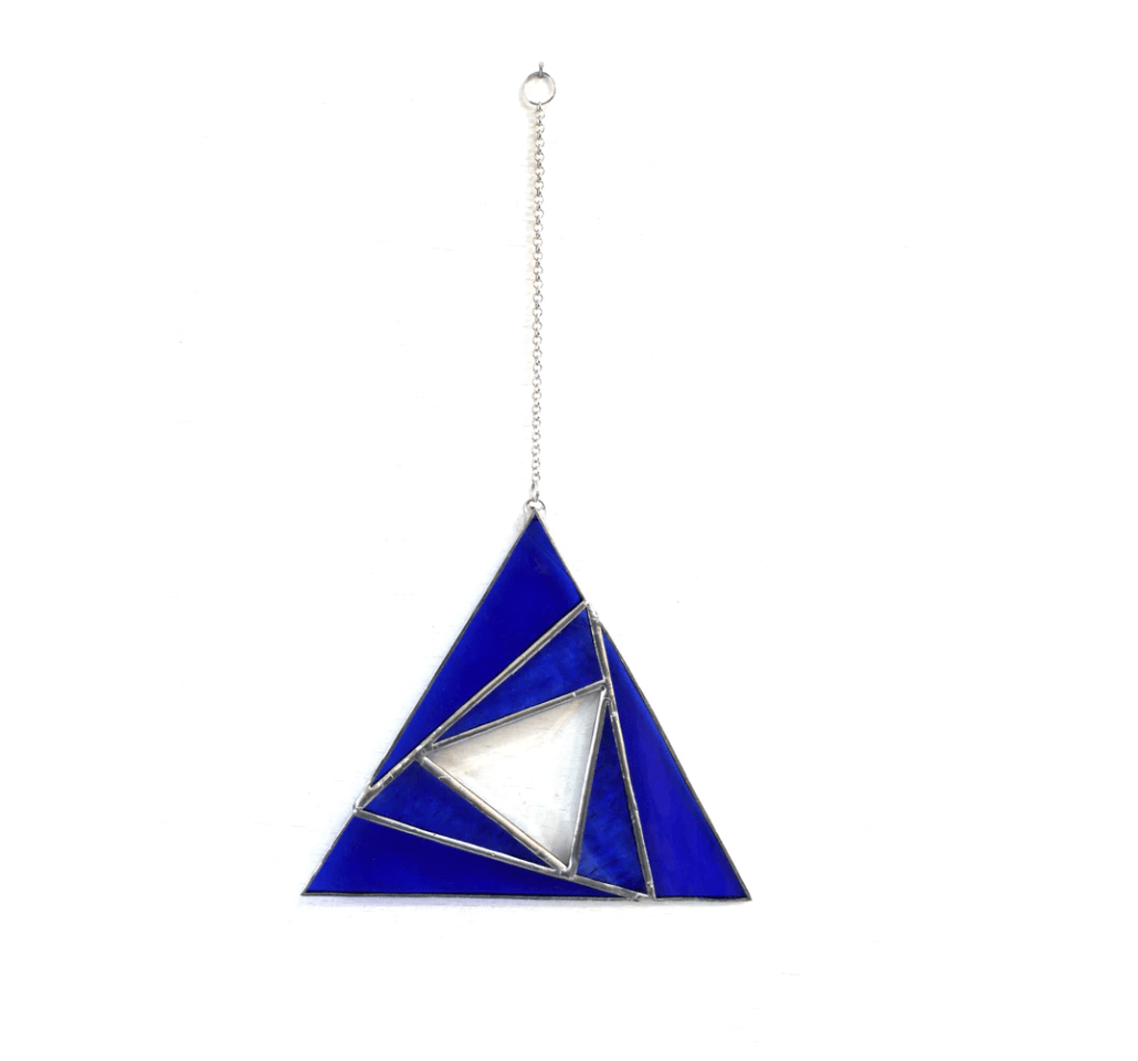 Womenmart Sacred Triangle Stained Glass Suncatcher view 4