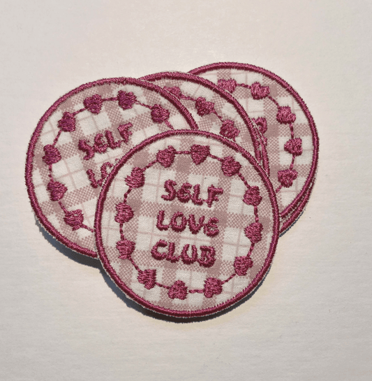 Womenmart Self Love Club Iron On Patch